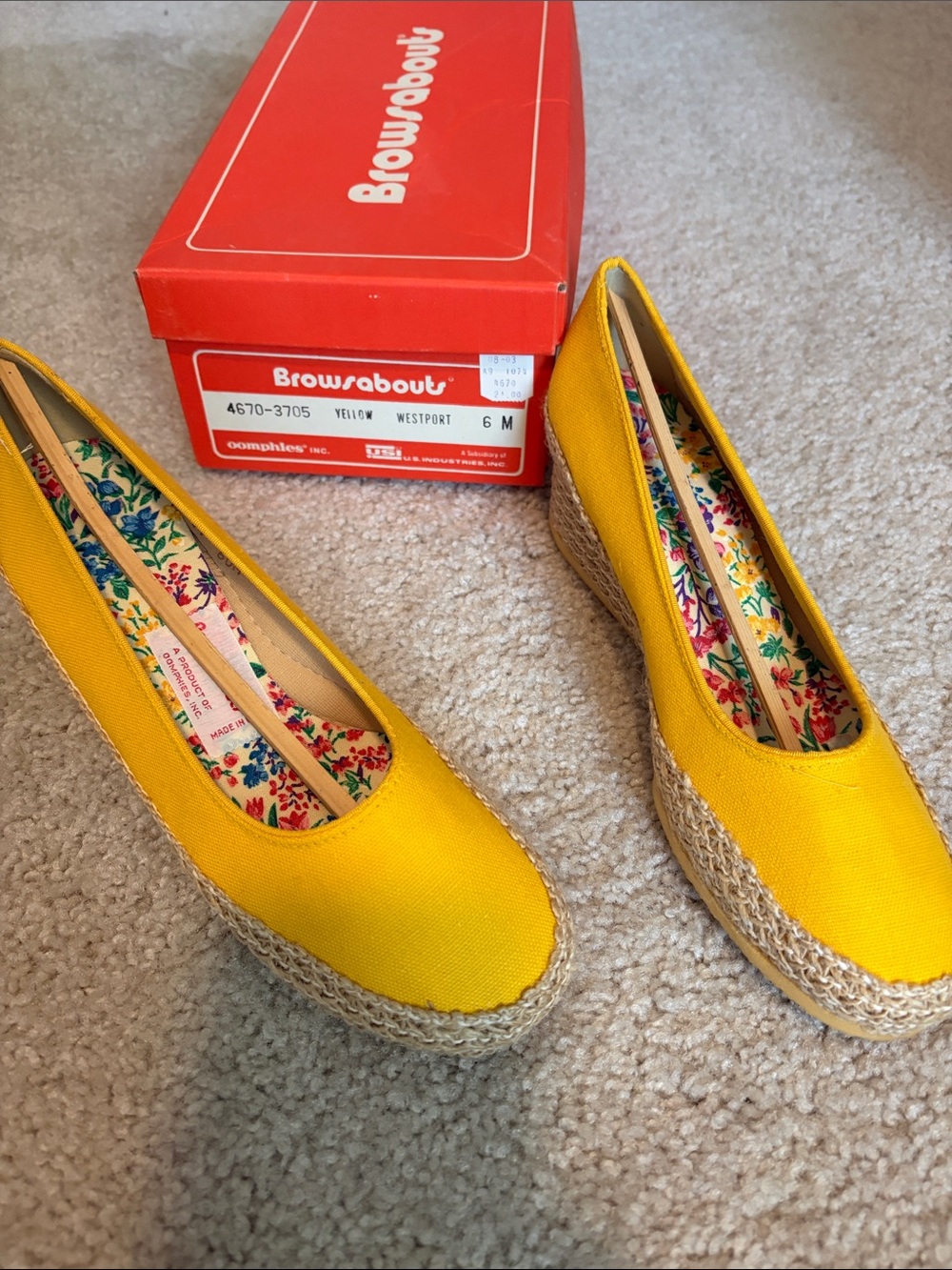 Browsabouts Vintage Yellow  - Women